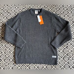 Charcoal Crewneck Sweater by bearded goat